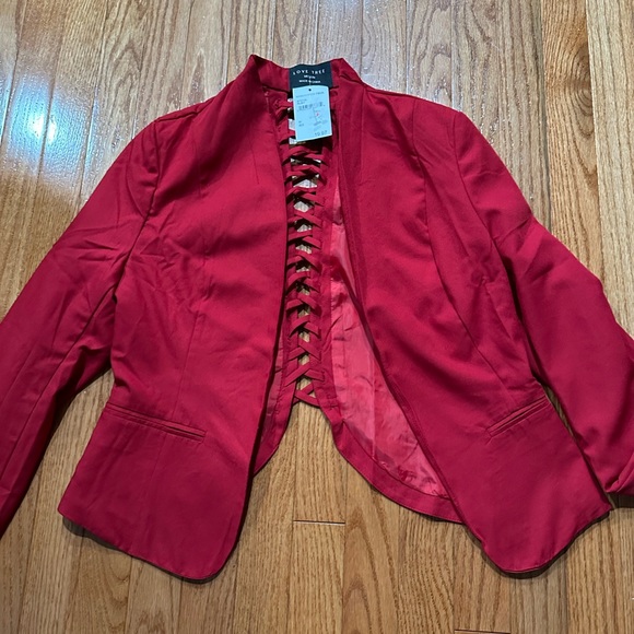 Red blazer - Picture 3 of 4